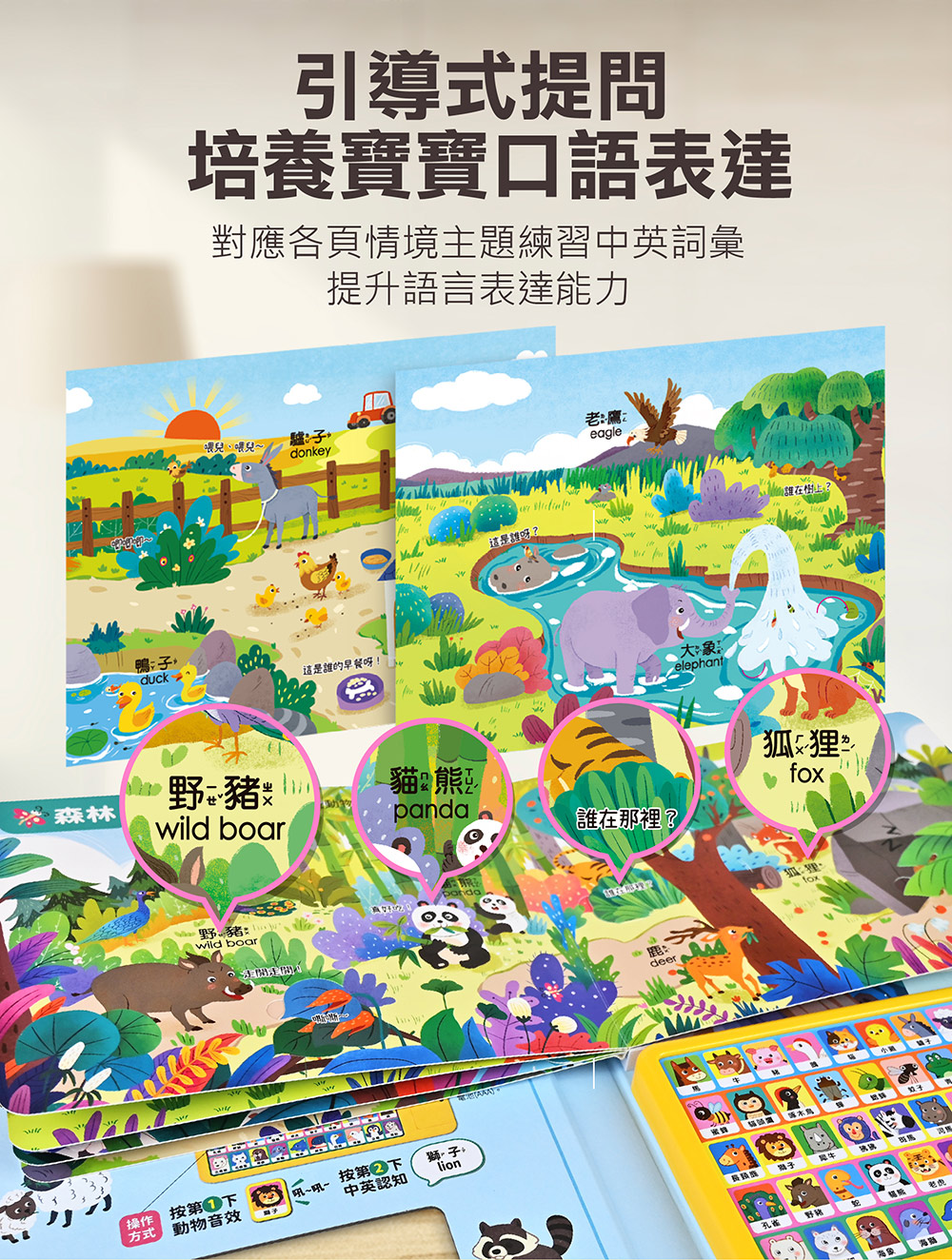 會說話的翻翻書
